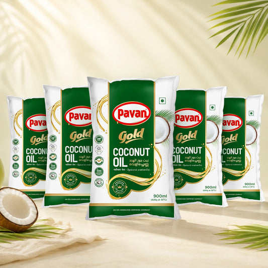 Coconut Oil Super Saver Pack 900mlx5