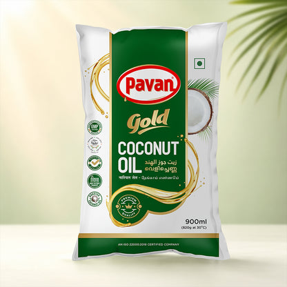 Gold Coconut Oil 1 L Pouch