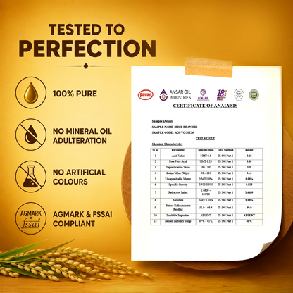 Rice Drops Rice Bran Oil 1 L