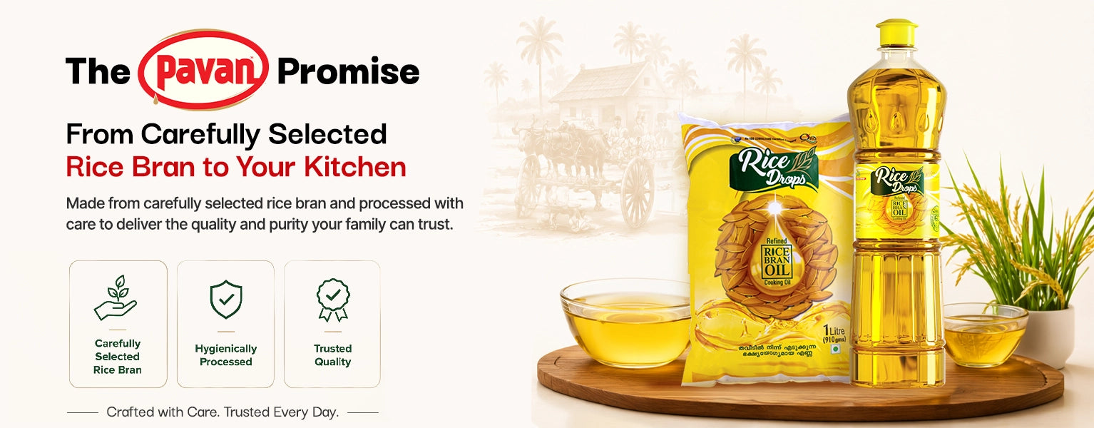 Rice Drops Rice Bran Oil 1 L