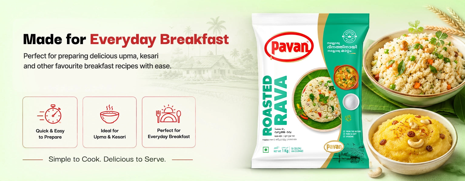 Roasted Rava