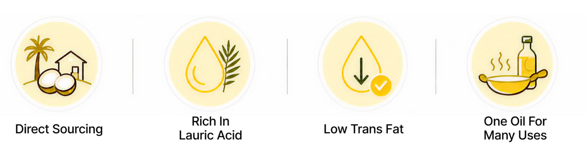 Gold Coconut Oil 500 ml